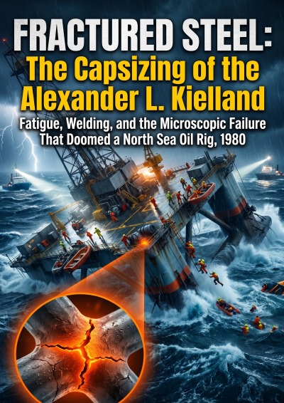 'Cover von Fractured Steel: The Capsizing of the Alexander L. Kielland'-Cover