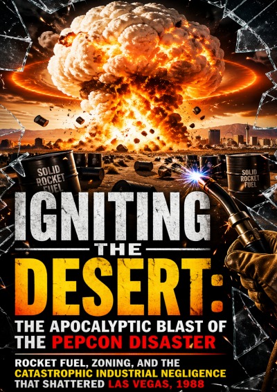 'Cover von Igniting the Desert: The Apocalyptic Blast of the PEPCON Disaster'-Cover