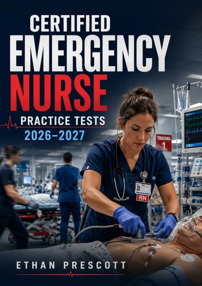 'Cover von Certified Emergency Nurse Practice Tests 2026–2027'-Cover