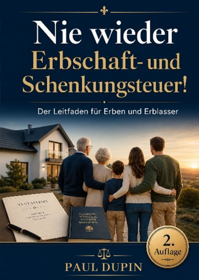 'Cover von Nie wieder Erbschaft- und Schenkungsteuer!'-Cover