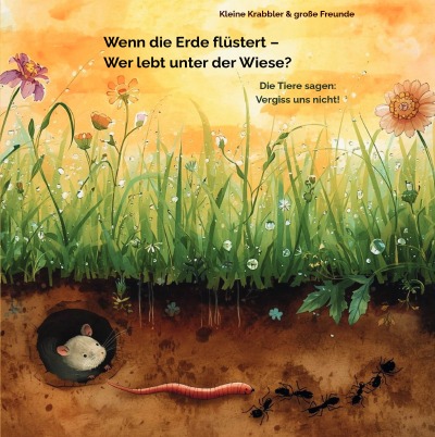 'Cover von Wenn die Erde flüstert –  Wer lebt unter der Wiese?'-Cover