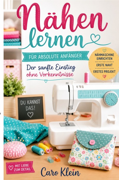 'Cover von Nähen lernen für absolute Anfänger'-Cover