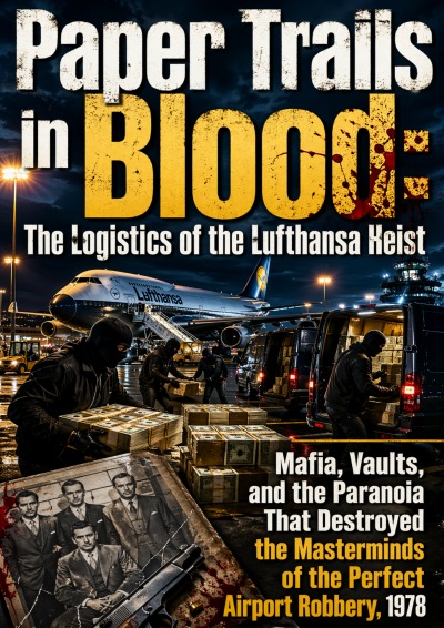 'Cover von Paper Trails in Blood: The Logistics of the Lufthansa Heist'-Cover