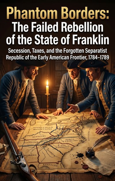 'Cover von Phantom Borders: The Failed Rebellion of the State of Franklin'-Cover
