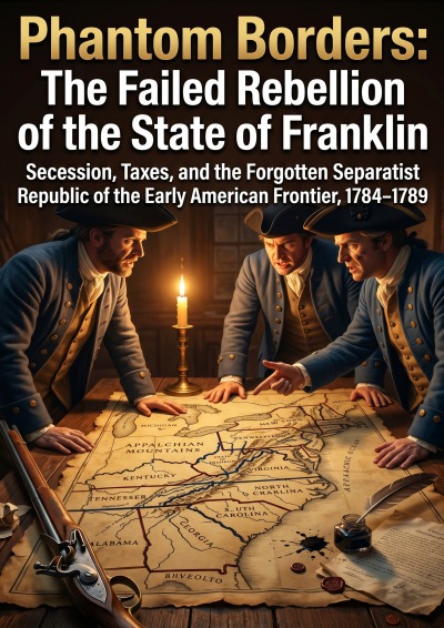 'Cover von Phantom Borders: The Failed Rebellion of the State of Franklin'-Cover