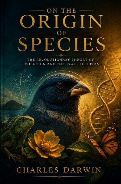 'Cover von On the Origin of Species by Charles Darwin'-Cover
