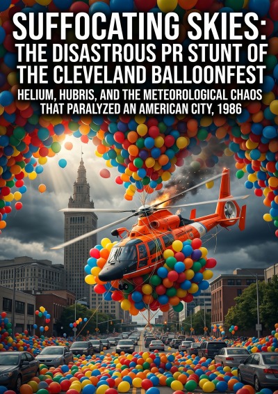 'Cover von Suffocating Skies: The Disastrous PR Stunt of the Cleveland Balloonfest'-Cover