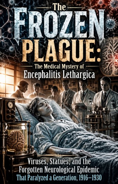'Cover von The Frozen Plague: The Medical Mystery of Encephalitis Lethargica'-Cover