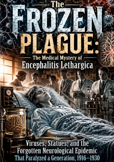 'Cover von The Frozen Plague: The Medical Mystery of Encephalitis Lethargica'-Cover