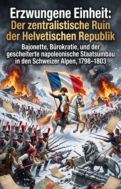 'Cover von Erzwungene Einheit: Der zentralistische Ruin der Helvetischen Republik'-Cover
