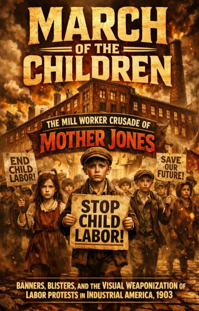 'Cover von March of the Children: The Mill Worker Crusade of Mother Jones'-Cover