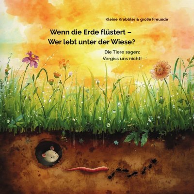 'Cover von Wenn die Erde flüstert –  Wer lebt unter der Wiese?'-Cover