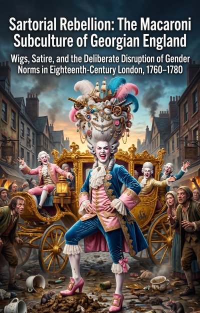 'Cover von Sartorial Rebellion: The Macaroni Subculture of Georgian England'-Cover
