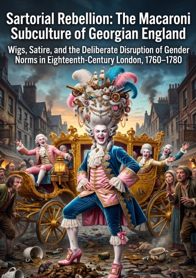 'Cover von Sartorial Rebellion: The Macaroni Subculture of Georgian England'-Cover