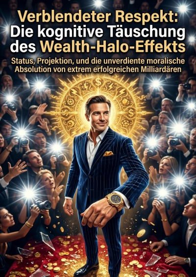 'Cover von Verblendeter Respekt: Die kognitive Täuschung des Wealth-Halo-Effekts'-Cover