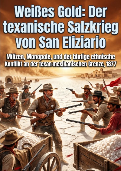 'Cover von Weißes Gold: Der texanische Salzkrieg von San Eliziario'-Cover