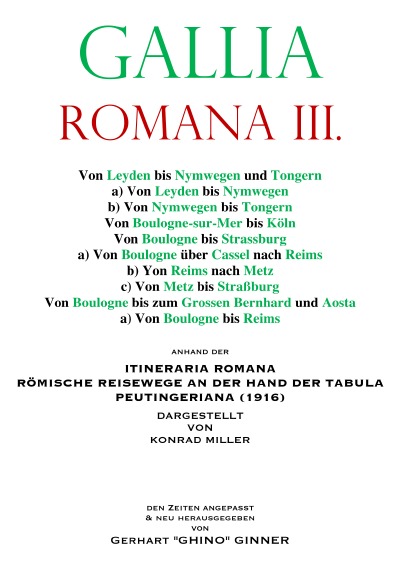 'Cover von Gallia Romana III.'-Cover