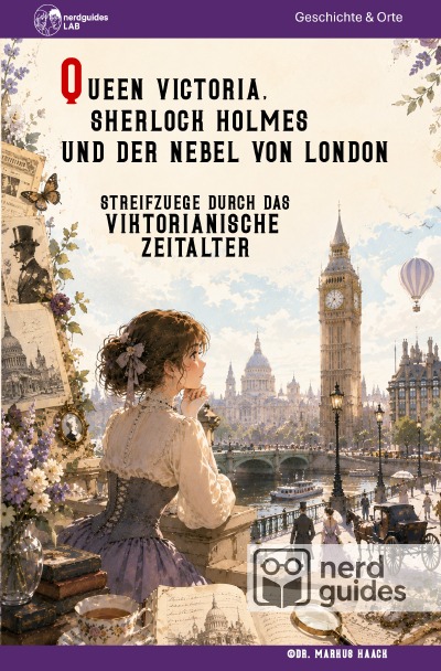 'Cover von Queen Victoria, Sherlock Holmes und der Nebel von London'-Cover