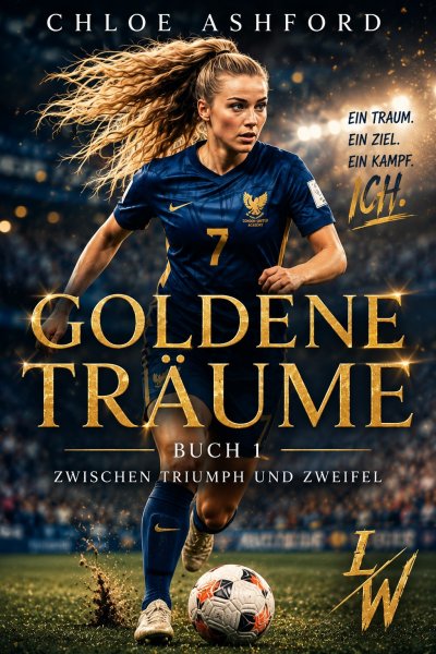 'Cover von Goldene Träume – Buch 1 – Zwischen Triumpf und Zweifel'-Cover