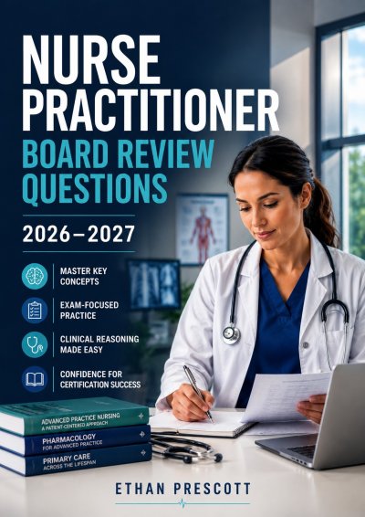 'Cover von Nurse Practitioner Board Review Questions 2026–2027'-Cover