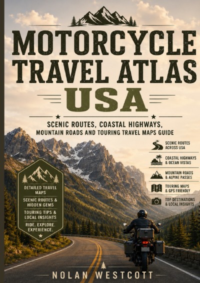 'Cover von Motorcycle Travel Atlas USA'-Cover