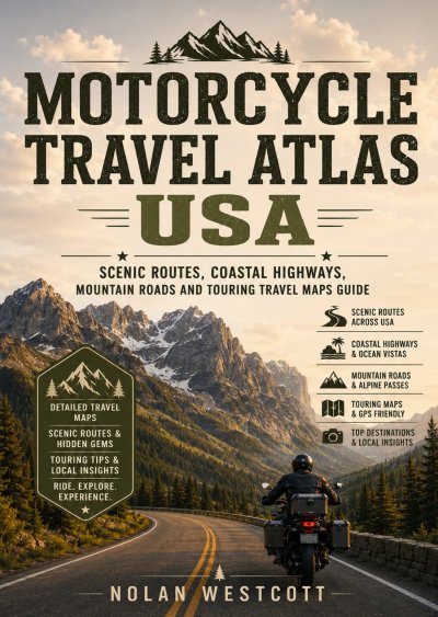 'Cover von Motorcycle Travel Atlas USA'-Cover