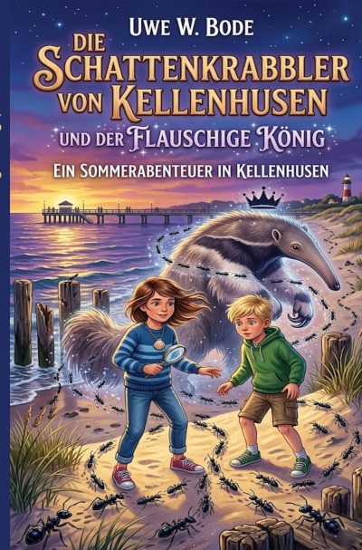 'Cover von Die Schattenkrabbler von Kellenhusen und der flauschige König'-Cover