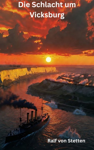 'Cover von Die Schlacht um Vicksburg'-Cover