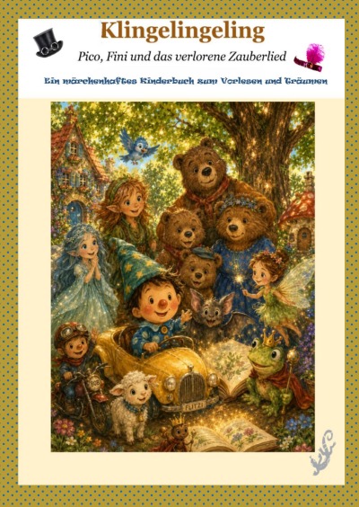 'Cover von Klingelingeling Pico, Fini und das Geheimnis des verlorenen Zauberlieds'-Cover