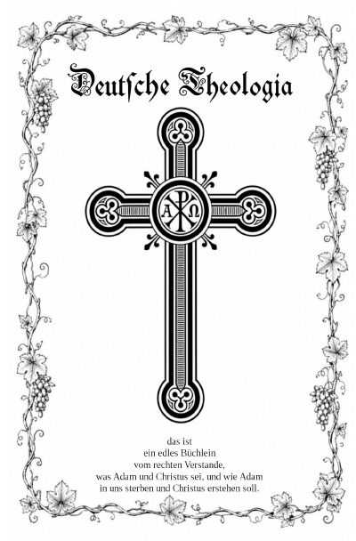 'Cover von Deutsche Theologia (Chi Rho-Ausgabe)'-Cover