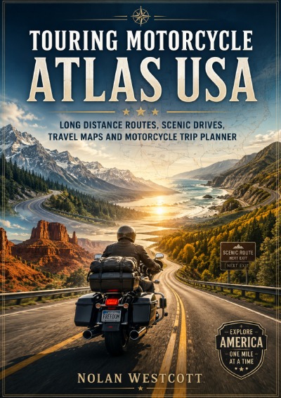 'Cover von Touring Motorcycle Atlas USA'-Cover