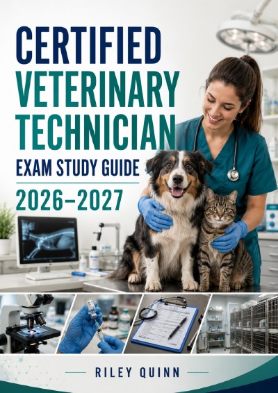 'Cover von Certified Veterinary Technician Exam Study Guide 2026–2027'-Cover