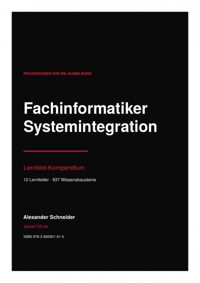 'Cover von Fachinformatiker Systemintegration'-Cover