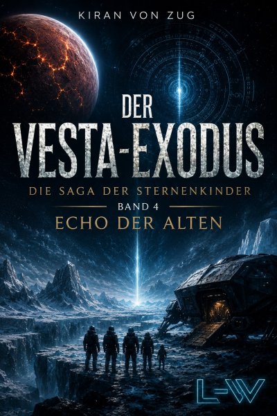 'Cover von Der Vesta-Exodus – Die Saga der Sternenkinder – Band 4 – Echo der Alten'-Cover