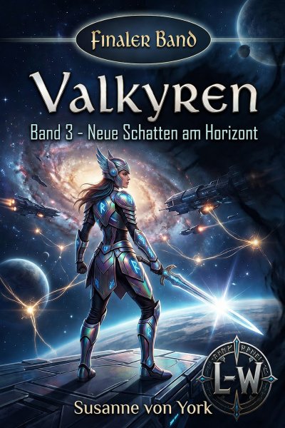 'Cover von Valkyren – Band 3 – Neue Schatten am Horizont'-Cover