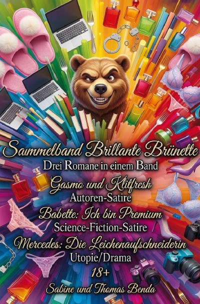 'Cover von Sammelband Brillante Brünette – Drei Romane in einem Band'-Cover