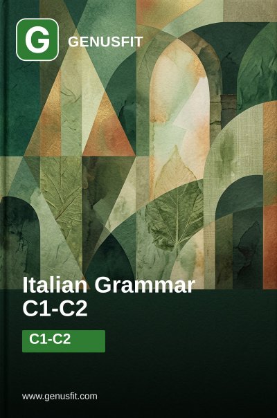 'Cover von GenusFit: Italian Grammar C1-C2'-Cover