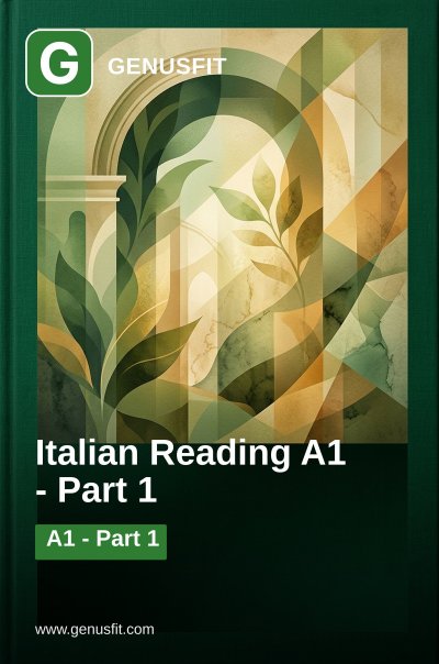 'Cover von GenusFit: Italian Reading A1'-Cover
