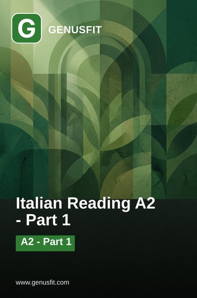 'Cover von GenusFit: Italian Reading A2'-Cover