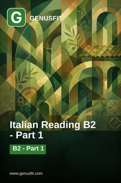'Cover von GenusFit: Italian Reading B2. Part 1/3'-Cover