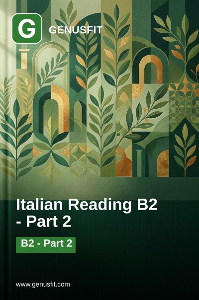 'Cover von GenusFit: Italian Reading B2. Part 2/3'-Cover