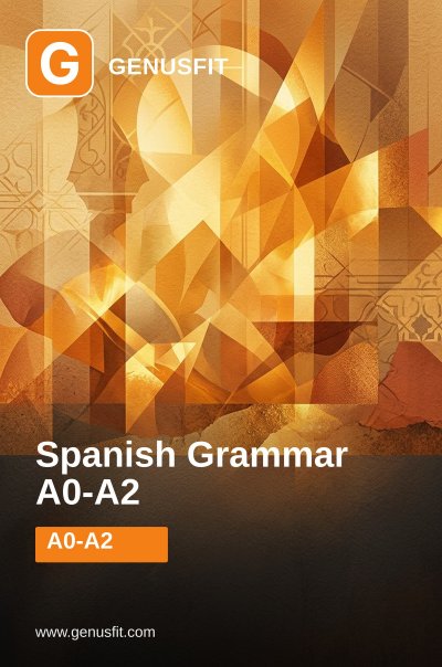 'Cover von GenusFit: Spanish Grammar A0-A2'-Cover