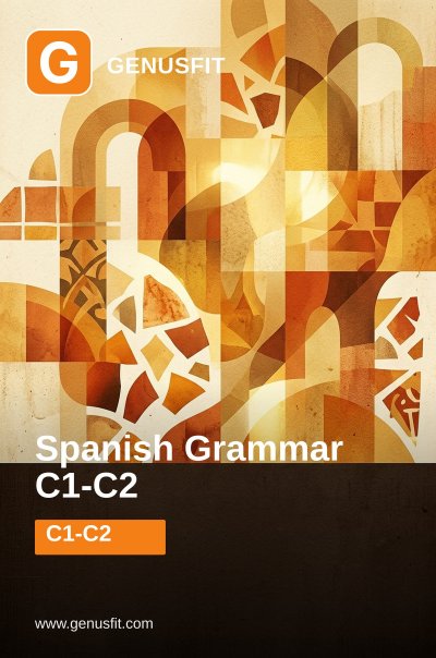 'Cover von GenusFit: Spanish Grammar C1-C2'-Cover