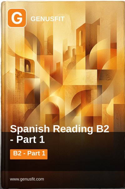 'Cover von GenusFit: Spanish Reading B2. Part 1/3'-Cover