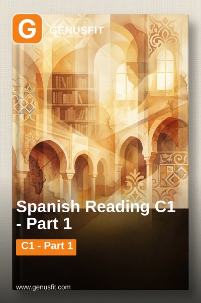 'Cover von GenusFit: Spanish Reading C1. Part 1/3'-Cover