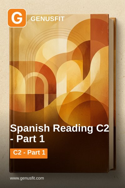 'Cover von GenusFit: Spanish Reading C2'-Cover