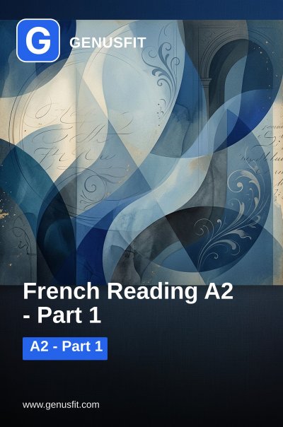 'Cover von GenusFit: French Reading A2'-Cover