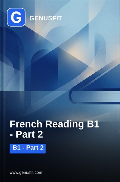 'Cover von GenusFit: French Reading B1. Part 2/2'-Cover