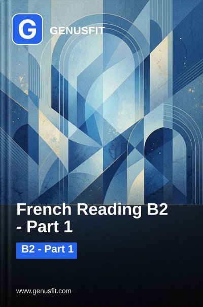 'Cover von GenusFit: French Reading B2. Part 1/3'-Cover