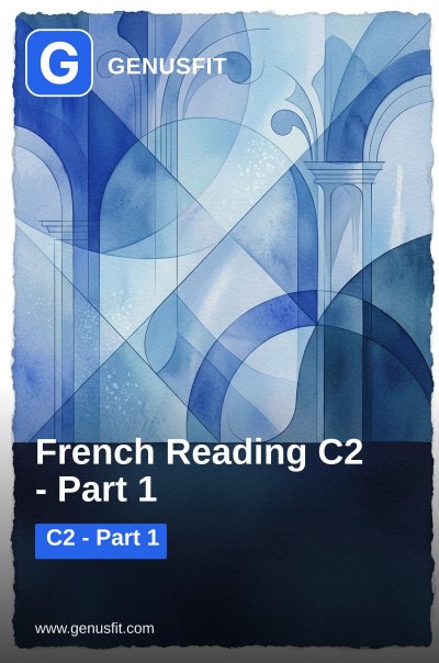 'Cover von GenusFit: French Reading C2'-Cover